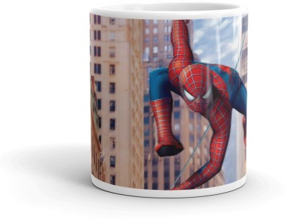 SSCollection SS COLLECTION superheroes captain america iron man thor,spiderman Ceramic Coffee (350 ml)-41 Ceramic Coffee Mug(350 ml)