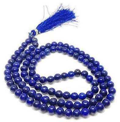 Cyan spritual 108 +1 Beads/Mankas Mala (Blue) Stone Necklace