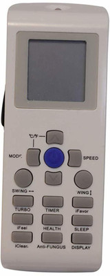 Akshita AUX Reconnect 171 Ac Remote Control GENERIC Remote Controller(White)