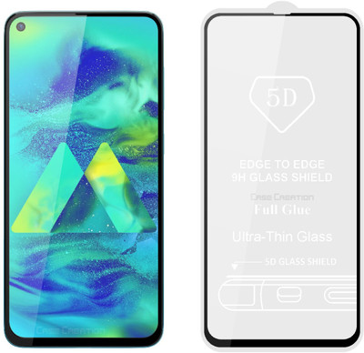 CASE CREATION Edge To Edge Tempered Glass for Samsung Galaxy A60(Pack of 1)