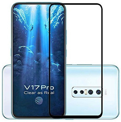 CASE CREATION Edge To Edge Tempered Glass for Vivo V17 Pro 2020(Pack of 1)