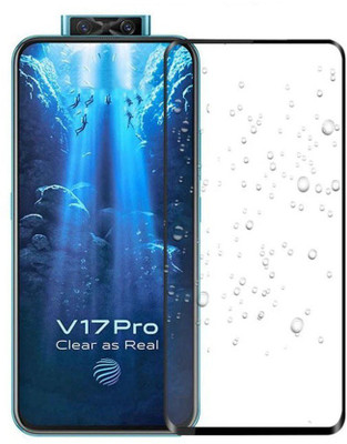 CASE CREATION Edge To Edge Tempered Glass for Oppo F15 Pro(Pack of 1)