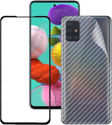 HOBBYTRONICS Front and Back Screen Guard for Samsung M51(Pack of 1)