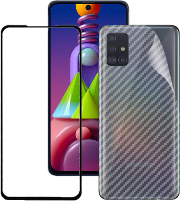 ECMERED Front and Back Screen Guard for SAMSUNG M51, SAMSUNG GALAXY M51(Pack of 2)