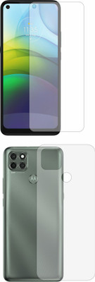Fashion Way Front and Back Screen Guard for Moto g9 power(Pack of 2)