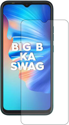 VAlight Tempered Glass Guard for Tecno Spark 6 Go(Pack of 1)