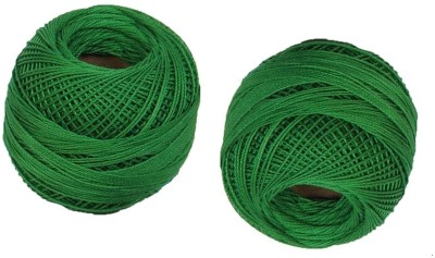 PRANSUNITA Mercerized Knitting Cotton Crochet Cotton Yarn Big Thread Balls -532 Yds, Pack of 2 pcs, Crochet Yarn for Beginners and Experienced Crochet Enthusiast