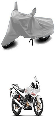 Utkarsh Two Wheeler Cover for Hero(Karizma ZMR, Silver)