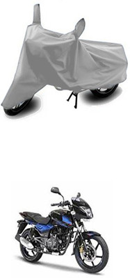 Utkarsh Two Wheeler Cover for Bajaj(Pulsar 150 DTS-i, Silver)