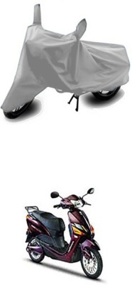 Utkarsh Two Wheeler Cover for Hero(Electric Optima Plus, Silver)