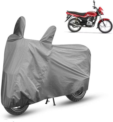 THE REAL ARV Two Wheeler Cover for Bajaj(Platina, Grey)