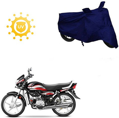 Motoren Waterproof Two Wheeler Cover for Hero(CD deluxe, Blue)