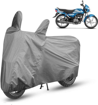 THE REAL ARV Waterproof Two Wheeler Cover for Hero(HF Deluxe, Grey)