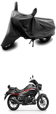 Gromaa Two Wheeler Cover for Suzuki(Intruder, Grey)