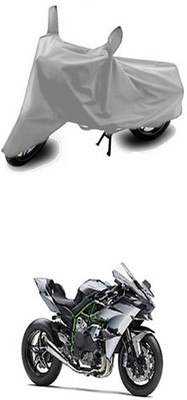 Utkarsh Two Wheeler Cover for Kawasaki(Silver)