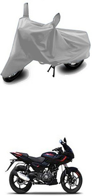 Utkarsh Two Wheeler Cover for Bajaj(Silver)