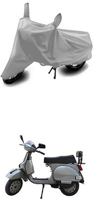 Gromaa Two Wheeler Cover for LML(Silver)