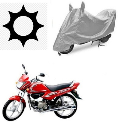 RPSENTTERPR Waterproof Two Wheeler Cover for Hero(Splendor NXG, Silver)