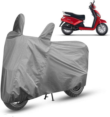 Gavya Two Wheeler Cover for Mahindra(Gusto, Grey)