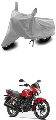 Utkarsh Two Wheeler Cover for Suzuki(Silver)