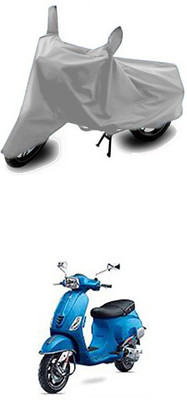 Gromaa Two Wheeler Cover for Universal For Bike(Vespa SXL, Silver)