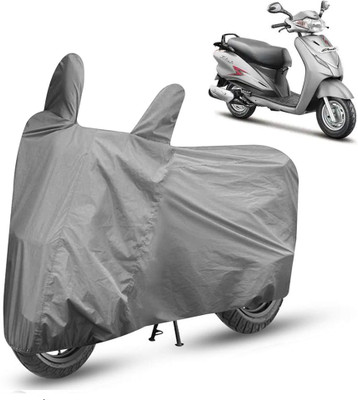 THE REAL ARV Two Wheeler Cover for Hero(Duet, Grey)