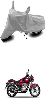 Utkarsh Two Wheeler Cover for Bajaj(Silver)
