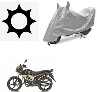 RPSENTTERPR Waterproof Two Wheeler Cover for Mahindra(Centuro, Silver)