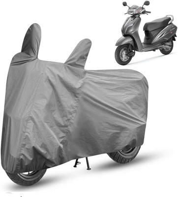 Gavya Two Wheeler Cover for Honda(Activa 4G, Grey)