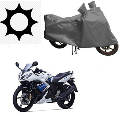 RPSENTTERPR Waterproof Two Wheeler Cover for Yamaha(YZF R15 S, Grey)