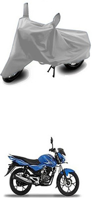 Utkarsh Two Wheeler Cover for Bajaj(Silver)