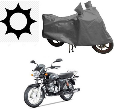 RPSENTTERPR Waterproof Two Wheeler Cover for Bajaj(Boxer, Grey)
