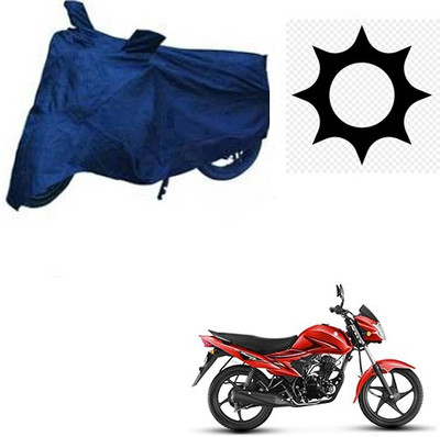 RPSENTTERPR Waterproof Two Wheeler Cover for Suzuki(Hayate, Blue)