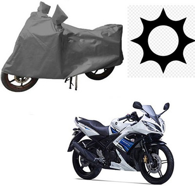 RPSENTTERPR Waterproof Two Wheeler Cover for Yamaha(YZF R15 S, Grey)