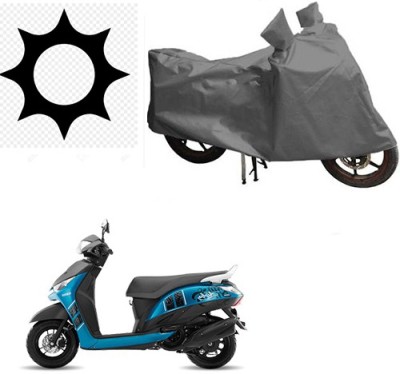 RPSENTTERPR Waterproof Two Wheeler Cover for Yamaha(Alpha, Grey)