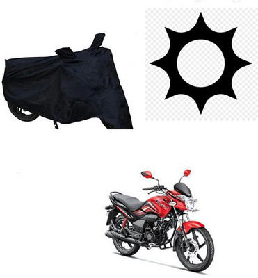 RPSENTTERPR Waterproof Two Wheeler Cover for Hero(Passion Xpro, Black)