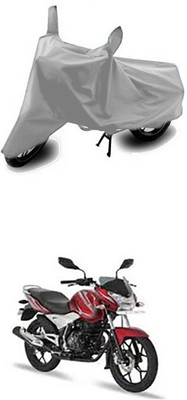 Gromaa Two Wheeler Cover for Bajaj(Silver)
