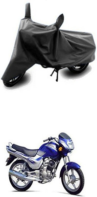 Gromaa Two Wheeler Cover for TVS(Victor GLX, Grey)