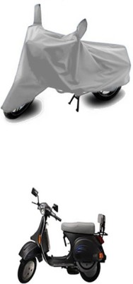 Utkarsh Two Wheeler Cover for LML(Silver)