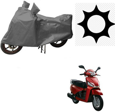 RPSENTTERPR Waterproof Two Wheeler Cover for Mahindra(Gusto, Grey)