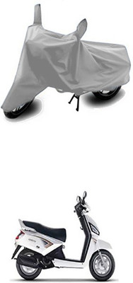 Utkarsh Two Wheeler Cover for Mahindra(Silver)