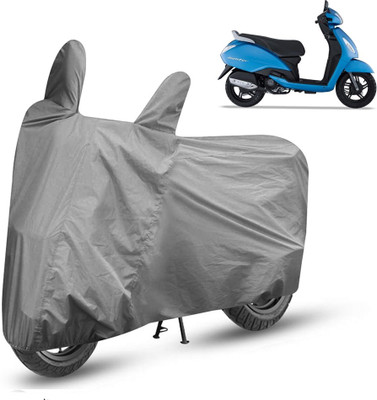 Gavya Two Wheeler Cover for TVS(Jupiter, Grey)