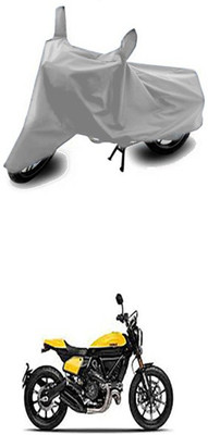 Gromaa Two Wheeler Cover for Ducati(Scrambler, Silver)