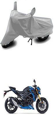 Gromaa Two Wheeler Cover for Suzuki(Silver)