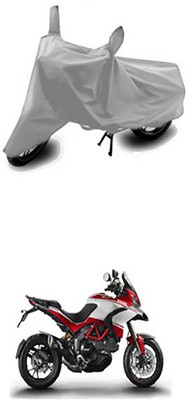 Utkarsh Two Wheeler Cover for Ducati(Silver)