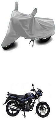 Utkarsh Two Wheeler Cover for Bajaj(Discover 100 DTS-i, Silver)
