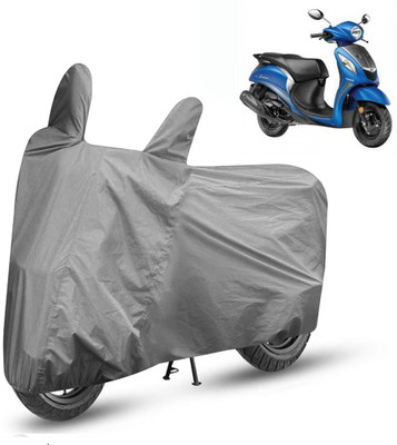 APNEK Waterproof Two Wheeler Cover for Yamaha(Fascino, Grey)