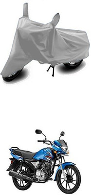 Utkarsh Two Wheeler Cover for Yamaha(Saluto RX, Silver)
