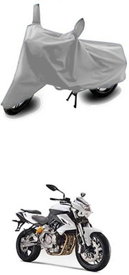 Utkarsh Two Wheeler Cover for DSK Benelli(Silver)