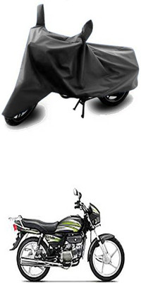Gromaa Two Wheeler Cover for Hero(Grey)